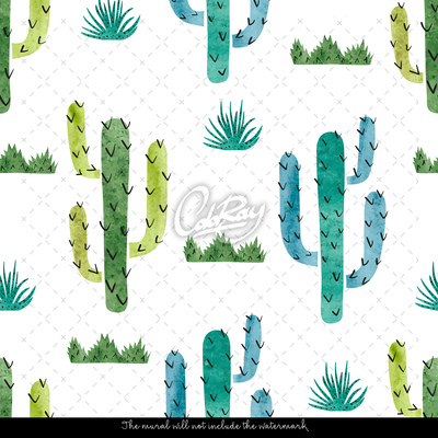 Wallpaper Cacti Farm