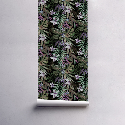Wallpaper Exotic Flowers