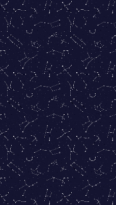 Roller blind for window The constellation of the stars