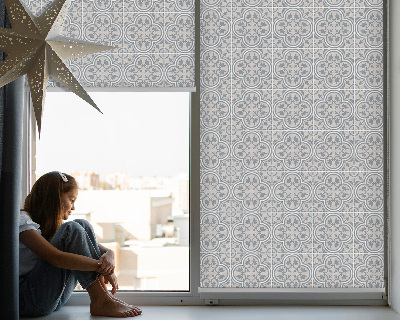Blind for window Portuguese tile