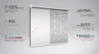 Blind for window Portuguese tile