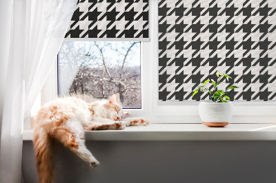Roller blind for window Geometric pattern
