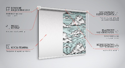 Daylight roller blind Clouds
