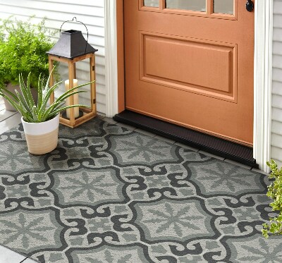 Outdoor rug for deck Abstract Forms