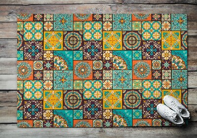 Outdoor door mat Multicolored Mosaic