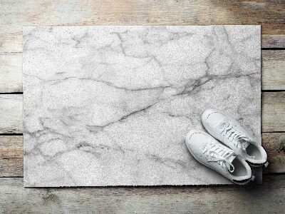 Front door floor mat Marble Grey