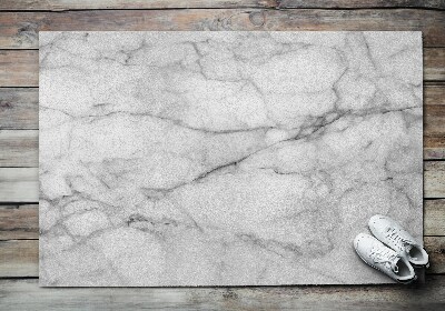 Front door floor mat Marble Grey