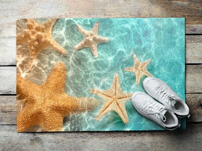 Carpet front door Starfish in the water
