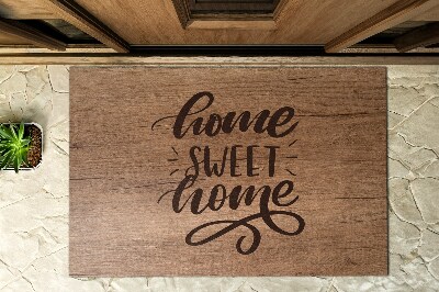 Front door doormat Home Sweet Home
