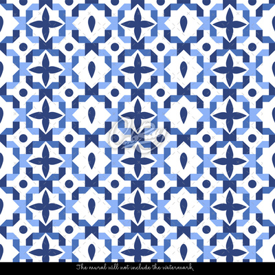 Wallpaper Spanish Mosaic