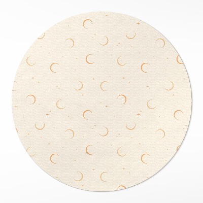 Vinyl rug Tiny moon and stars boho universe