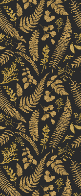 Roller blind Yellow ferns