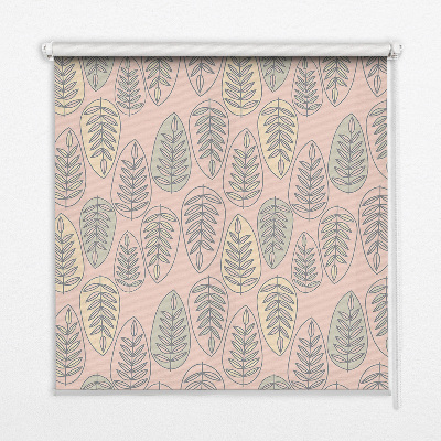 Daylight roller blind Colorful leaves
