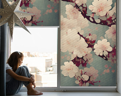 Window blind Cherry blossom