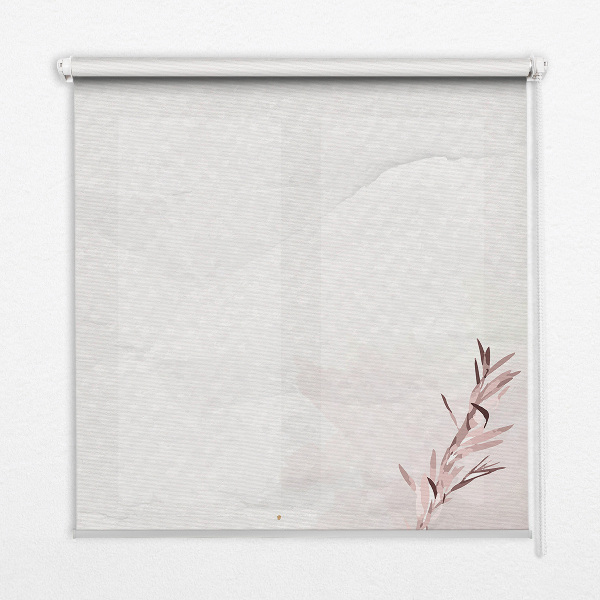 Blind for window Crumpled card
