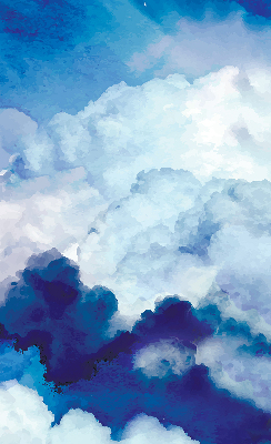 Roller blind Clouds