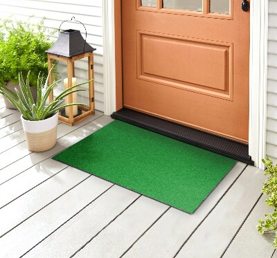 Outdoor rug for deck Grassy shade