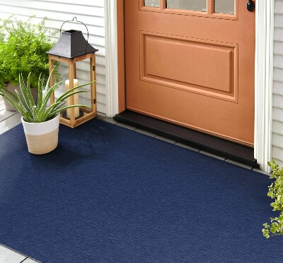 Outdoor rug for deck Night blue