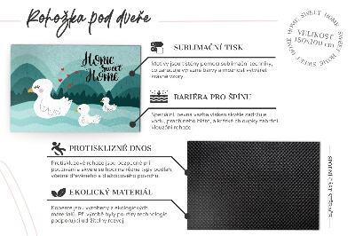Outdoor rug for deck Strong black