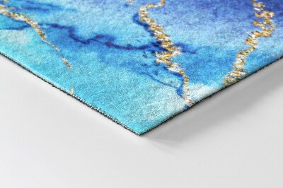 Outdoor door mat Azure Marble