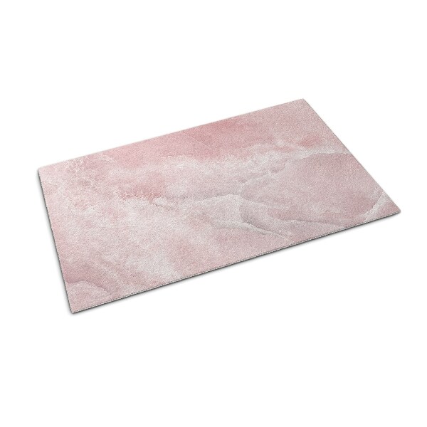 Front door floor mat Abstract in Shades of Pink