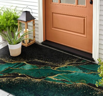 Front door floor mat Polychromatic Abstraction