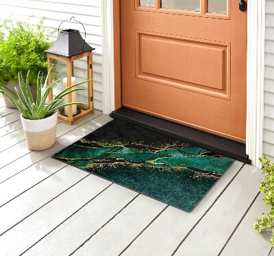 Front door floor mat Polychromatic Abstraction