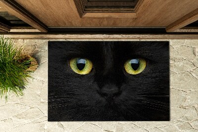 Outdoor door mat Cat Eyes