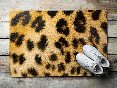 Front door mat Cheetah spots