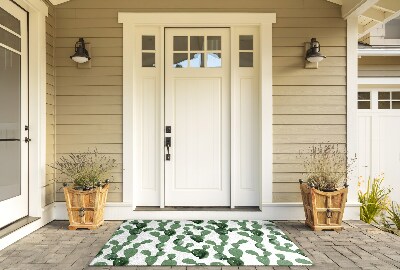 Front door mat Watercolor Cacti