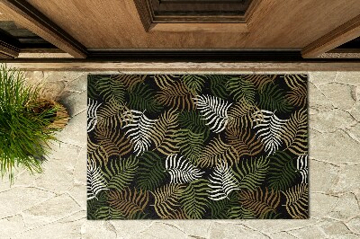 Front door floor mat Botanical Motif