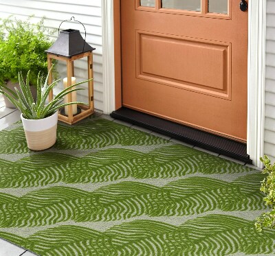 Carpet front door Leaf