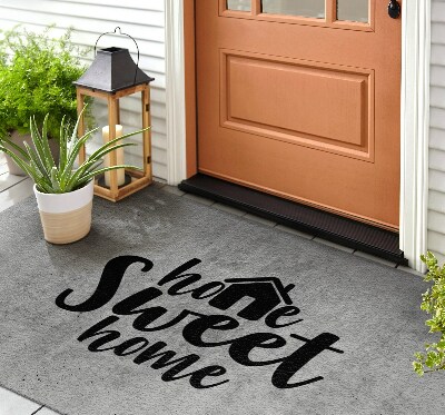 Front door mat Concrete Sweet Home