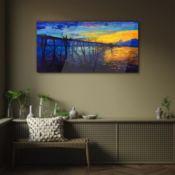 Glass prints - clouds