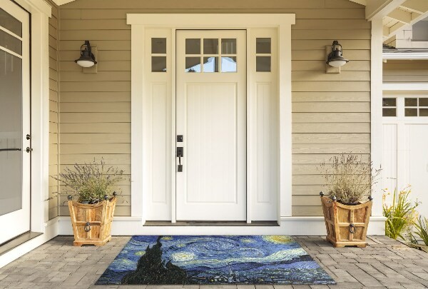 Outdoor door mats