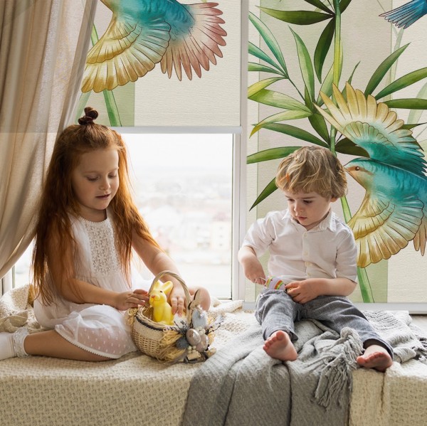 Exquisite Tropical Window Blinds