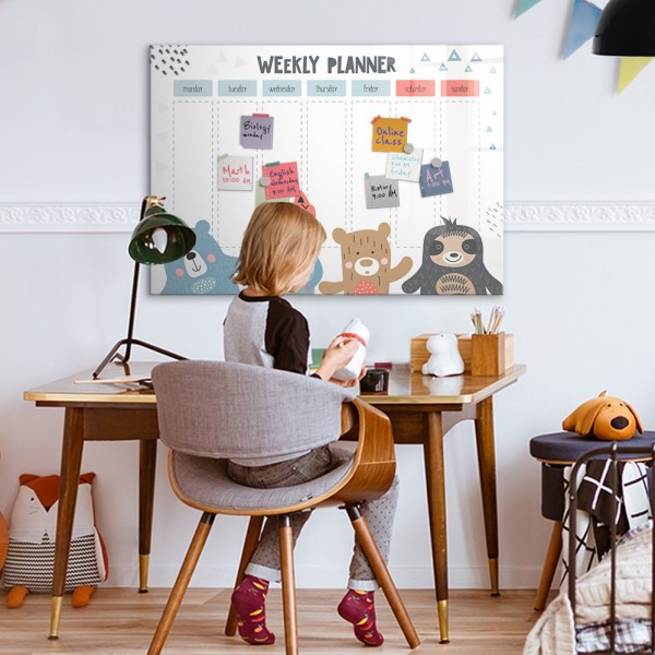 Magnetic writing boards for children