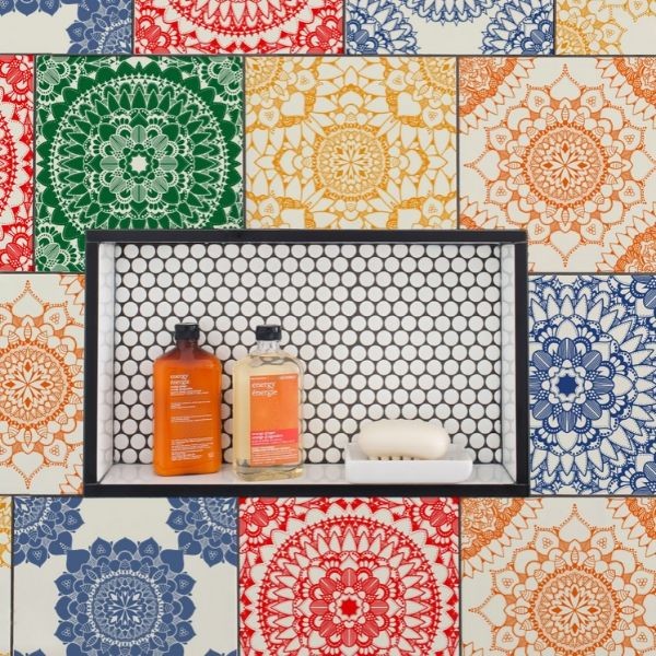 Indian tile decals