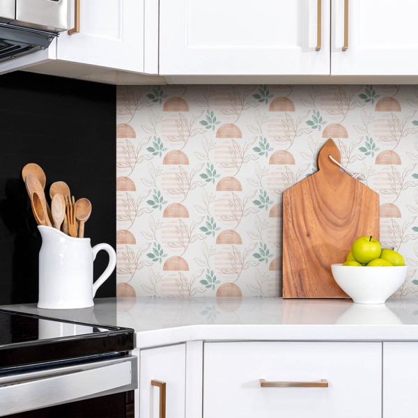 Wall panels with abstractions
