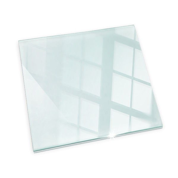 Transparent glass fire hearths