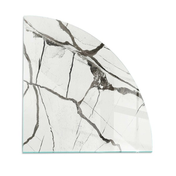 Textured glass hearths