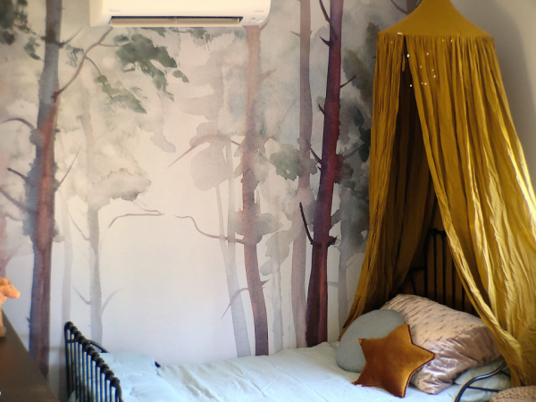 Secret forest at your home with a removable wallpaper