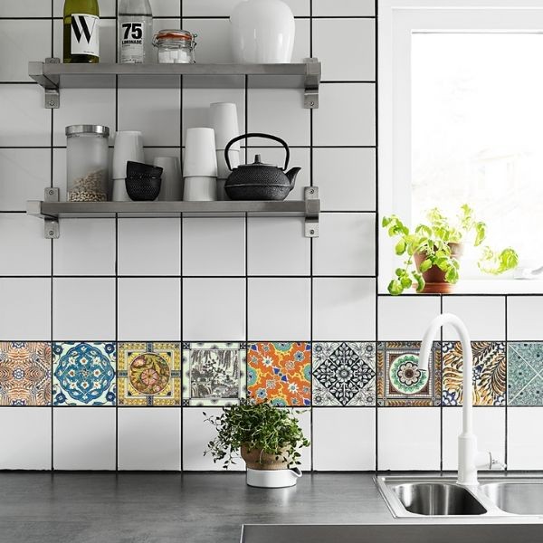 European tile decals