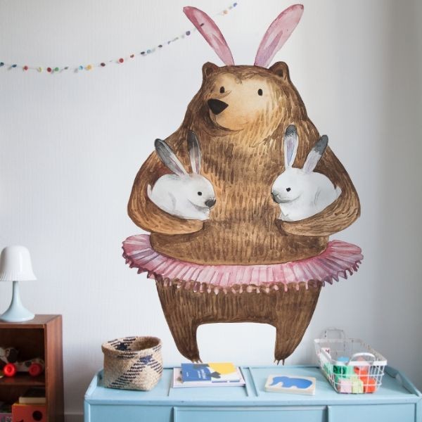 Bears wall decals