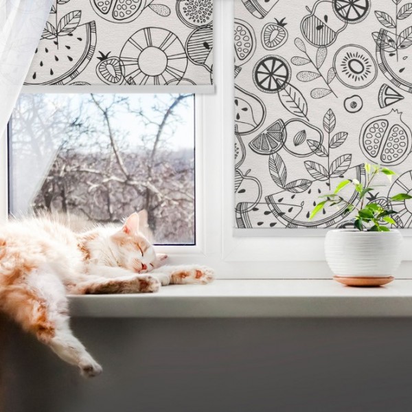 Abstract Roller Blinds